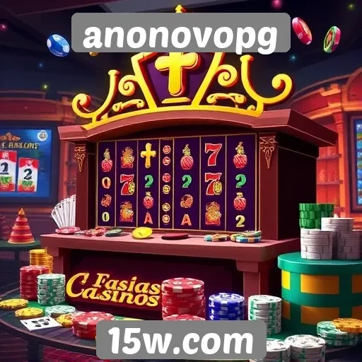 Variedade de jogos de cassino no anonovopg